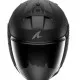 SHARK SKWAL JET BLACK – черна скутерова каска с визьор и слънцезащитни очила