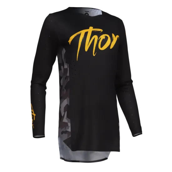 Дамско джърси THOR SPORTMODE SHADOW BLACK – Черен дизайн