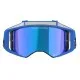 Мотокрос очила Alpinestars Supertech Stream Blue Mirror – антифог очила с огледална синя плака и UV защита