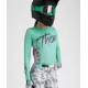 Дамско джърси THOR SPORTMODE SHADOW TEAL – Леко и дишащо мотокрос облекло