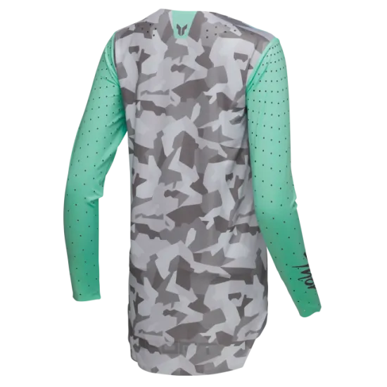 Дамско джърси THOR SPORTMODE SHADOW TEAL – Леко и дишащо мотокрос облекло