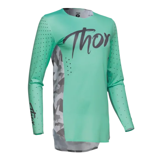 Дамско джърси THOR SPORTMODE SHADOW TEAL – Леко и дишащо мотокрос облекло