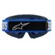 Детски мотокрос очила Alpinestars Vision Blaze Blue Mirror-Blue – антифог очила с UV защита и RAM-Air система
