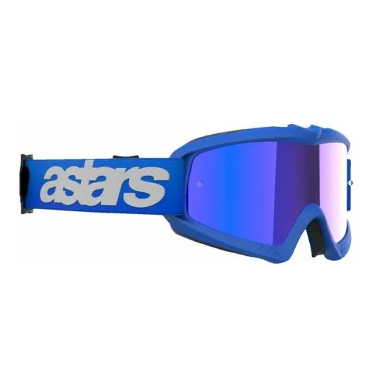 Детски мотокрос очила Alpinestars Vision Blaze Blue Mirror-Blue – антифог очила с UV защита и RAM-Air система