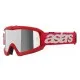 Детски мотокрос очила Alpinestars Vision Blaze Red Mirror-Silver – антифог очила със сребриста плака и RAM-Air вентилация