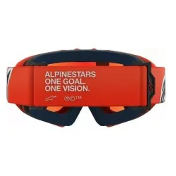 Детски мотокрос очила ALPINESTARS VISION CORP ORG MIRROR-RED