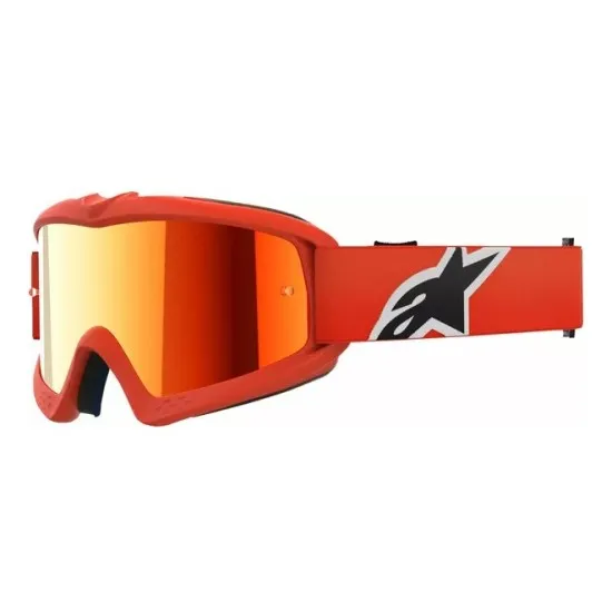 Детски мотокрос очила ALPINESTARS VISION CORP ORG MIRROR-RED – Защита с RAM-AIR вентилационна система