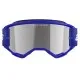 Мотокрос очила ALPINESTARS VISION 3 WORDMARK BL MIRROR-SIL – Широко зрително поле и защита от замъгляване