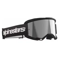 Мотокрос очила ALPINESTARS VISION 3 WORDMARK BLK MIRROR-SIL