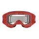 Мотокрос очила ALPINESTARS VISION 3 WORDMARK RED CLEAR – Комфорт и защита с антизамъгляваща плака