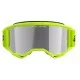 Мотокрос очила ALPINESTARS VISION 3 WORDMARK YLW FLUO MIRROR-SIL – Широко зрително поле и защита от замъгляване