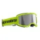 Мотокрос очила ALPINESTARS VISION 3 WORDMARK YLW FLUO MIRROR-SIL – Широко зрително поле и защита от замъгляване