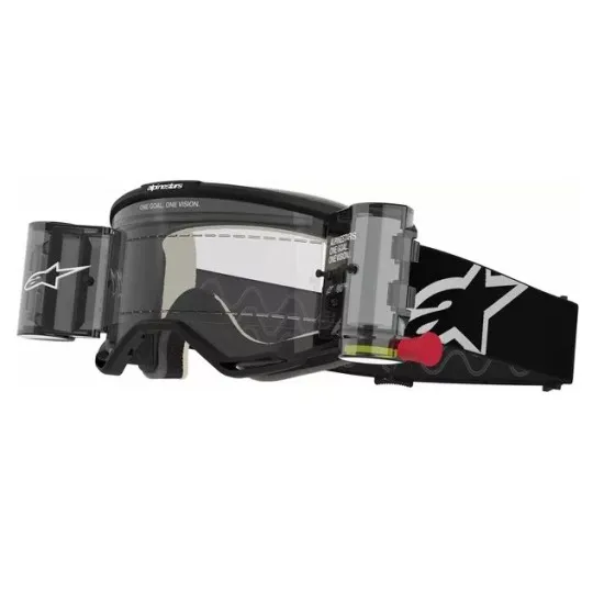 ALPINESTARS VISION 5 CORP – Очилата с 100% UVA защита и максимален комфорт Мотокрос очила ALPINESTARS VISION 5 CORP BLK CLEAR ROLL-OFF – Защита и яснота с антизамъгляваща плака