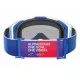 Мотокрос очила ALPINESTARS VISION 8 CORP BL/WT MIRROR-BLUE – Широко зрително поле и защита от замъгляване