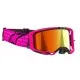 Мотокрос очила ALPINESTARS VISION 8 CORP PINK MIRROR-RED – Широко зрително поле и защита от замъгляване