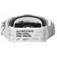 Мотокрос очила ALPINESTARS VISION 8 CORP WHT MIRROR-SILVER – Широко зрително поле и защита от замъгляване