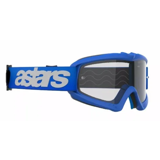 Детски мотокрос очила ALPINESTARS VISION BLAZE BLUE CLEAR – Защита и широк зрителен ъгъл