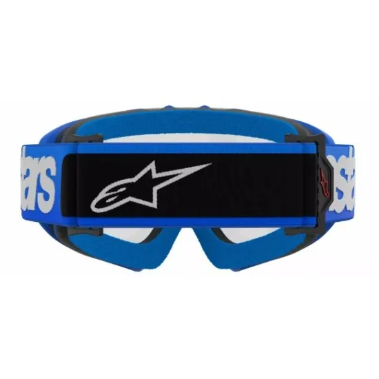 Детски мотокрос очила ALPINESTARS VISION BLAZE BLUE CLEAR – Защита и широк зрителен ъгъл