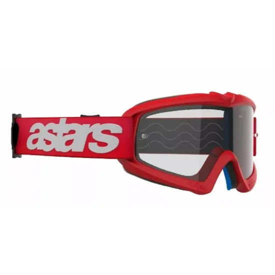 Детски мотокрос очила ALPINESTARS VISION BLAZE RED CLEAR – Защита и широк зрителен ъгъл