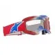Мотокрос очила Alpinestars Vision 5 Corp Red/White/Blue Clear – с антипотна плака и RAM-AIR система