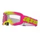 Мотокрос очила Alpinestars Vision 5 Wordmark Pink/Yellow Clear – с антипотна плака и RAM-AIR вентилация