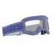 Мотокрос очила ALPINESTARS VISION 5 WORDMARK PURPLE CLEAR – Поликарбонатна плака и вентилационна пяна