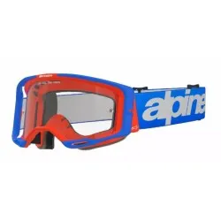 Мотокрос очила ALPINESTARS VISION 8 WORDMARK BL/OR CLEAR