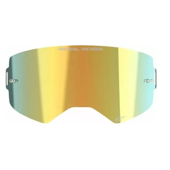 Плака за мотокрос очила ALPINESTARS SUPERTECH MIRROR GLD - Мотокрос очила от марка Alpinestars