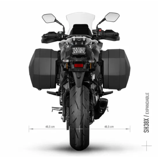 Монтажен комплект за куфари SHAD 3P SYSTEM SUZUKI GSX-S 1000 GX 24 - Монтажни комплекти за куфари от марка SHAD