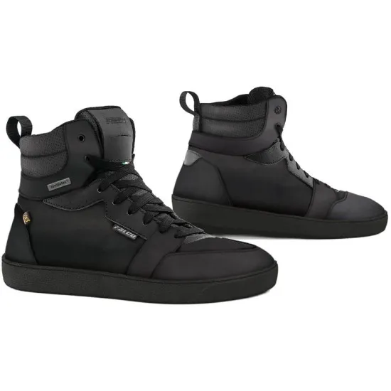 Мото боти FALCO DAGGER BLACK – черни, с D3O защита и High-Tex мембрана