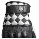 Кожени ръкавици John Doe Tracker Race Leather White/Black – мото ръкавици от естествена кожа с протектори