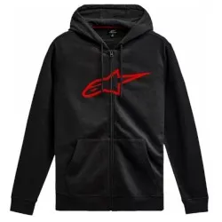 Мото суичър  ALPINESTARS Ageless V3 BLK/RD