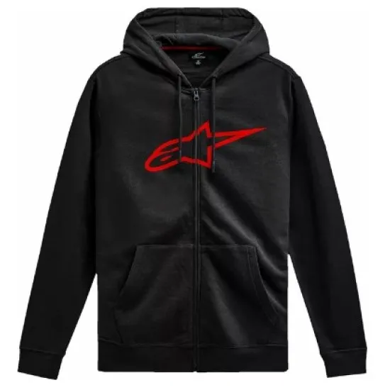 Мото суичър ALPINESTARS Ageless V3 BLK/RD – стил и удобство