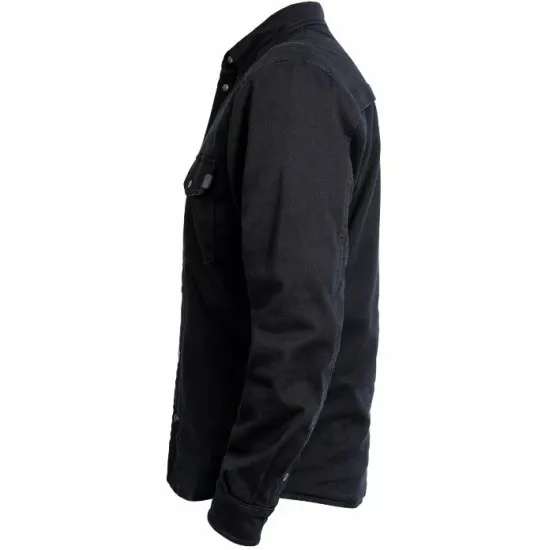 Протекторна риза JOHN DOE MOTOSHIRT BLACK – сигурност и стил за мотоциклетисти