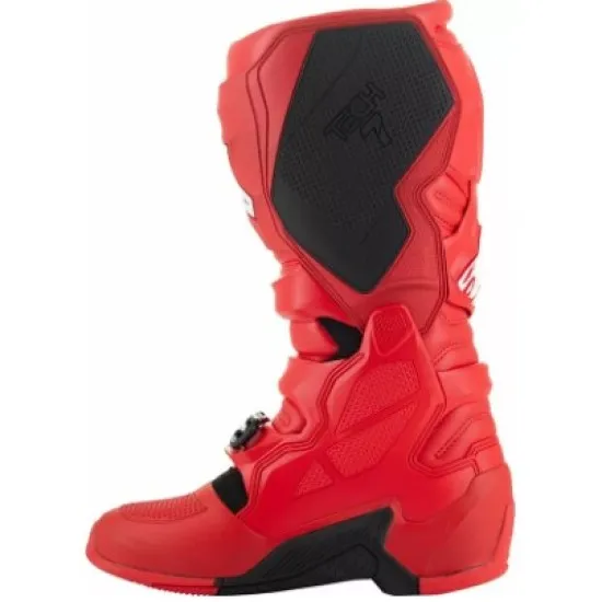 ALPINESTARS TECH 7 BRIGHT RED C25 – мотокрос ботуши с висока защита и стил