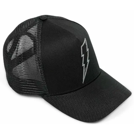 Шапка John Doe Trucker Flash Black – регулируема шапка тип Snapback с козирка