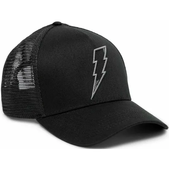 Шапка John Doe Trucker Flash Black – регулируема шапка тип Snapback с козирка