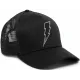 Шапка John Doe Trucker Flash Black – регулируема шапка тип Snapback с козирка
