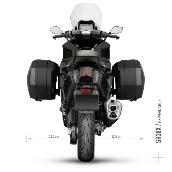 Монтажен комплект за куфари SHAD 3P SYSTEM KYMCO CV3 550 22 - Монтажни комплекти за куфари от марка SHAD