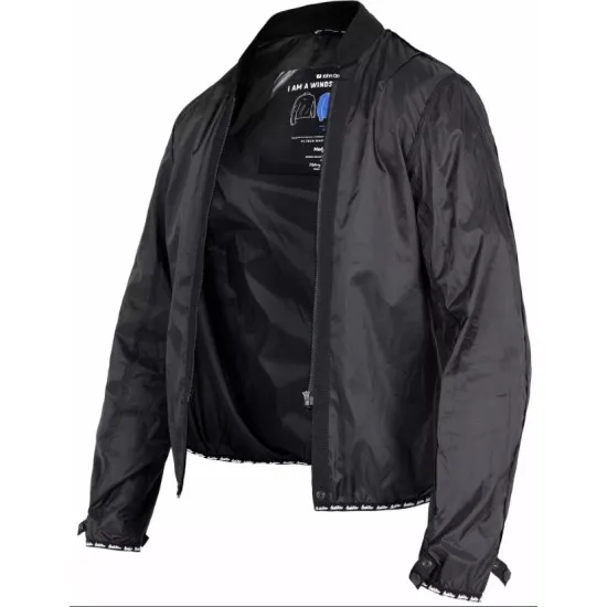 Вятъроустойчиво яке John Doe Aero Mesh Black – Windblock допълнение за мото яке Aero Mesh