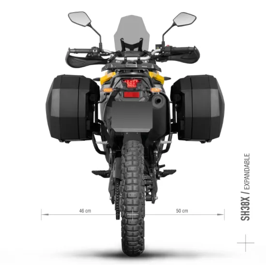 Монтажен комплект за куфари SHAD 3P SYSTEM VOGE 300 RALLY 23 - Монтажни комплекти за куфари от марка SHAD