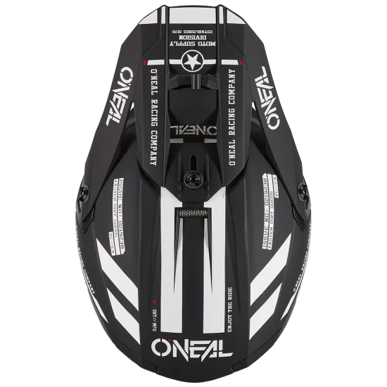 Мотокрос каска O'NEAL 5SERIES WARHAWK V.25 BLACK – иновативна защита и стил