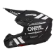 Мотокрос каска O'NEAL 5SERIES WARHAWK V.25 BLACK – иновативна защита и стил