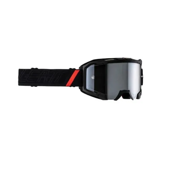 Мотокрос очила Leatt Velocity 4.5 Iriz Black Silver 50% с WideVision и Iriz плака