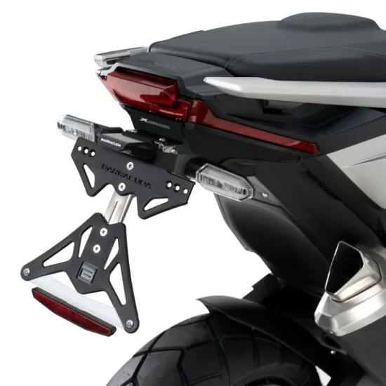 Стойка за регистрационна табела BARRACUDA Honda X-ADV 2021–2023 за оригинални мигачи
