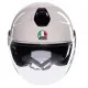 Каска AGV ETERES MONO MATERIA WHITE - отворена каска за градско каране