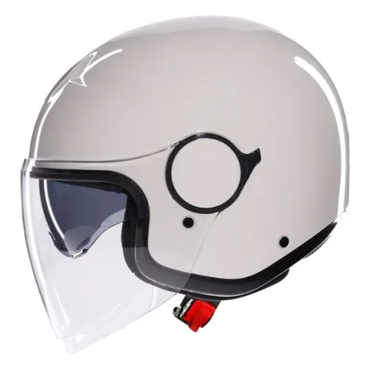 Каска AGV ETERES MONO MATERIA WHITE - отворена каска за градско каране