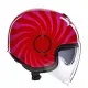 Каска AGV ETERES TROPEA RED/PINK - отворена каска за градско каране
