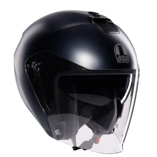 Каска AGV IRIDES MONO MATT ARDESIA GREY - отворена каска за градско каране