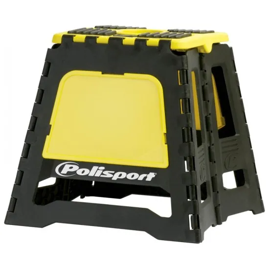 Сгъваема мотокрос стойка POLISPORT Pit Bike Stand Yellow - Стойки за мотор от марка Polisport
